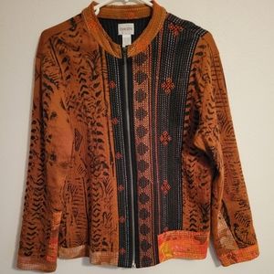 Women's Jacket Med/Large. Multi-color.